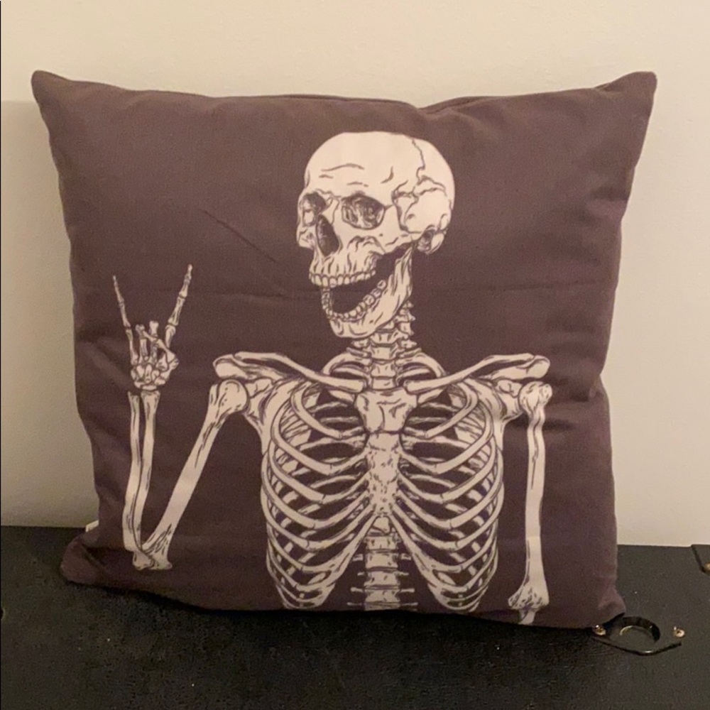 Skeleton Pillow